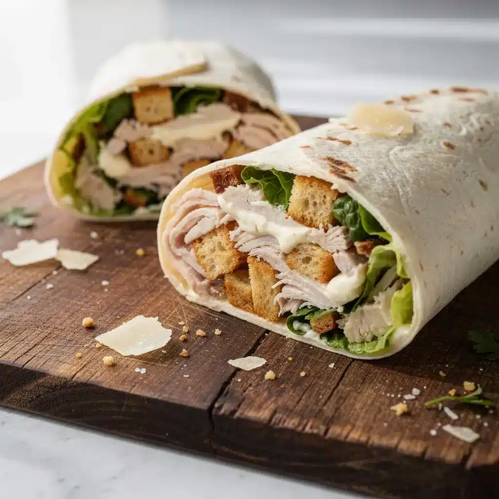 Recipe variations for Lunch Chicken Caesar Wrap