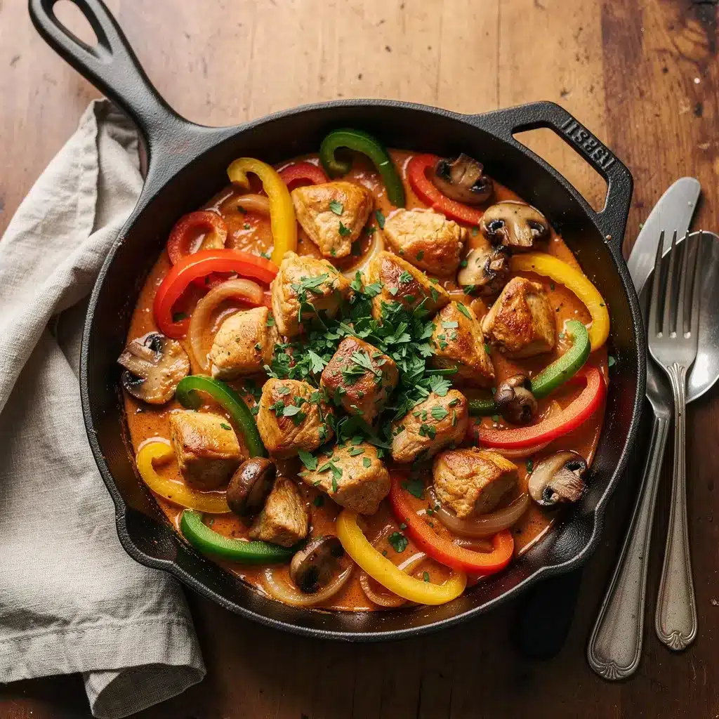 Ingredients for Make Ahead Easy Chicken Dinner Skillet