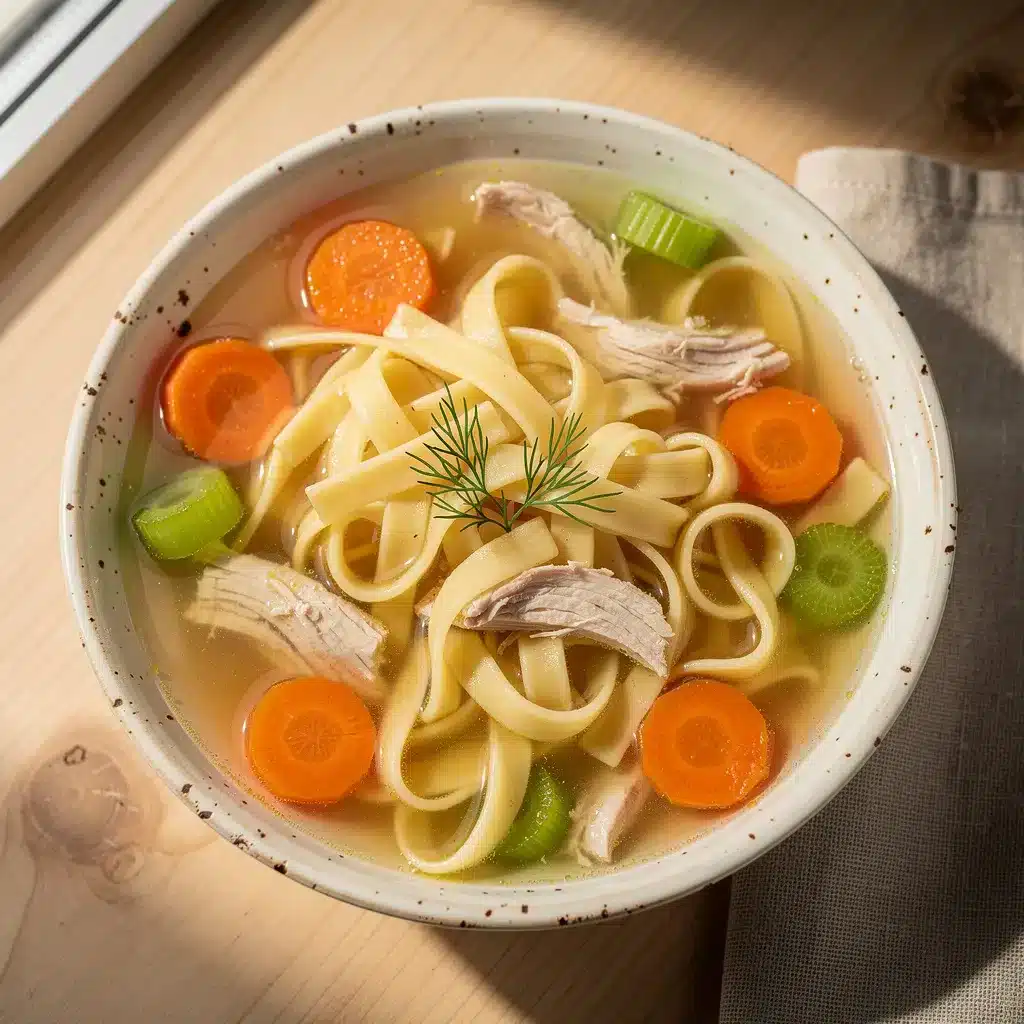 Recipe variations for Cozy Cozy Chicken Noodle Soup