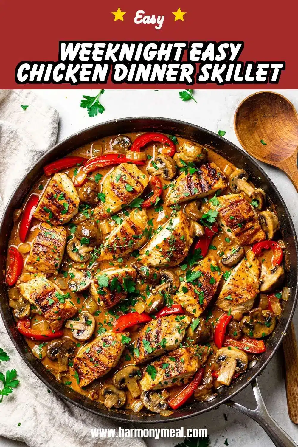 Storage and leftovers for Weeknight Easy Chicken Dinner Skillet