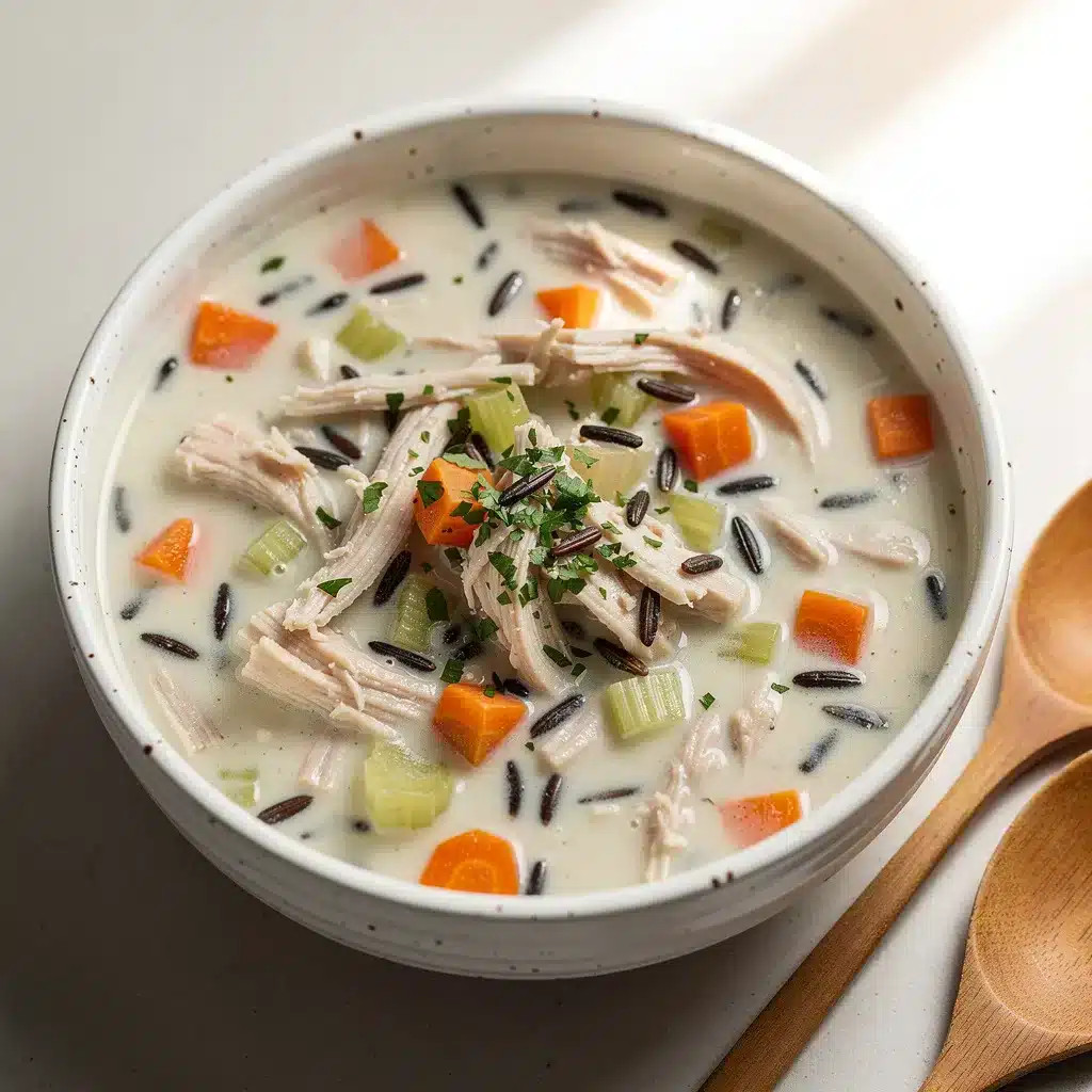 Ingredients for Chicken and Wild Rice Soup