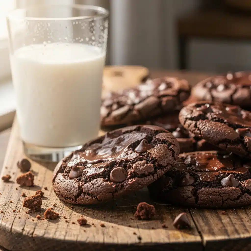Ingredients for Chocolate Brownie Cookies