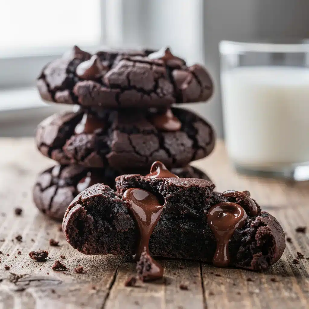 Ingredients for Double Chocolate Cookies