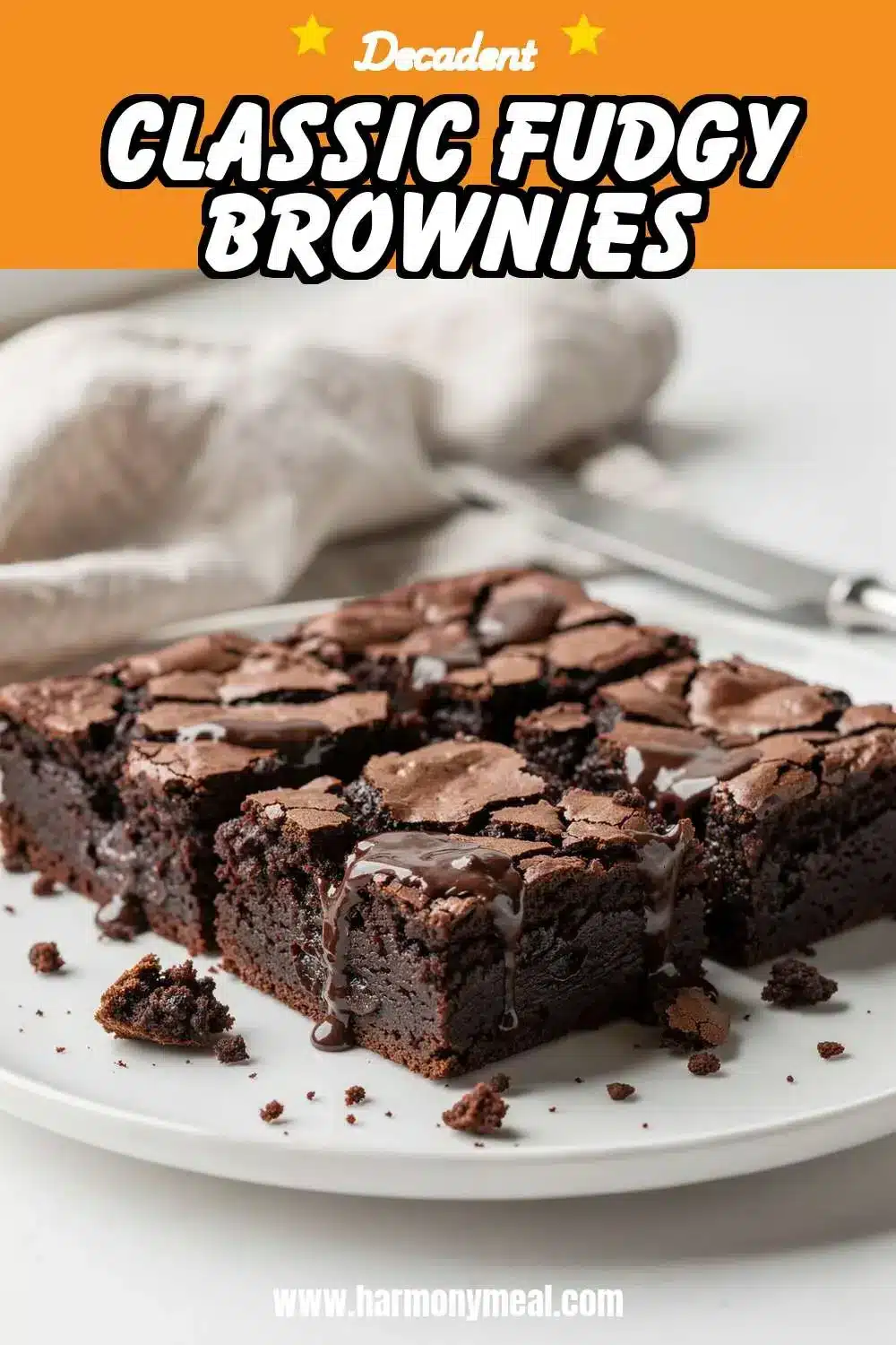 Storage and leftovers for Classic Fudgy Brownies
