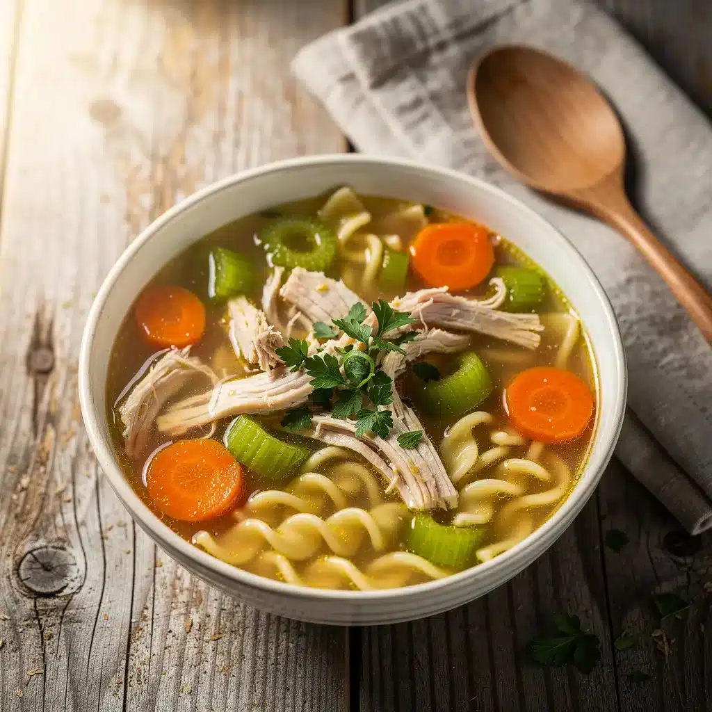 Recipe variations for Favorite Cozy Chicken Noodle Soup