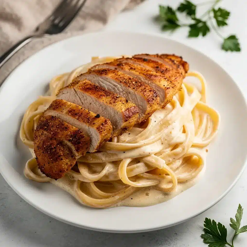 Ingredients for Cajun Chicken Alfredo