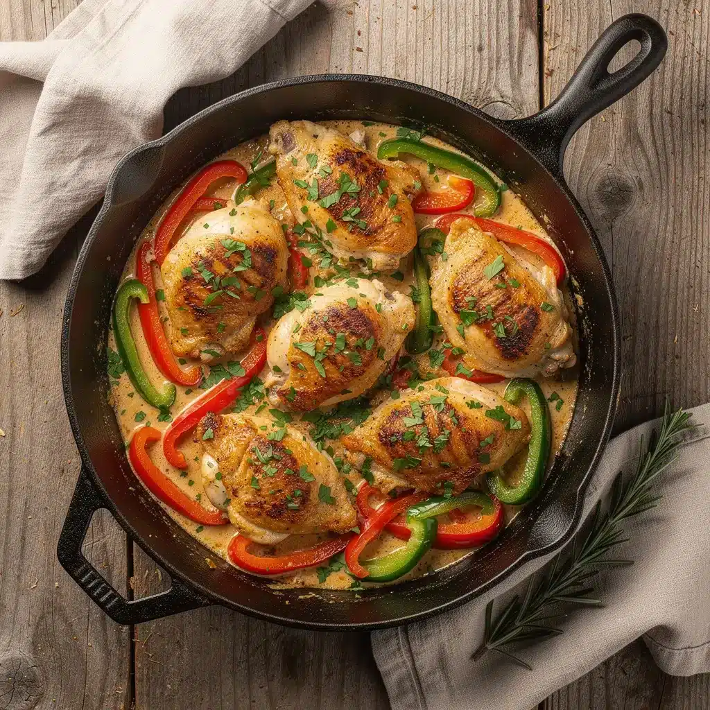Ingredients for Fast Easy Chicken Dinner Skillet