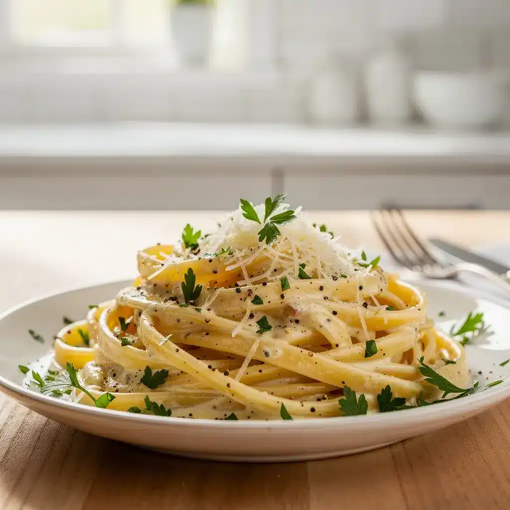 Recipe variations for Creamy Garlic Parmesan Pasta