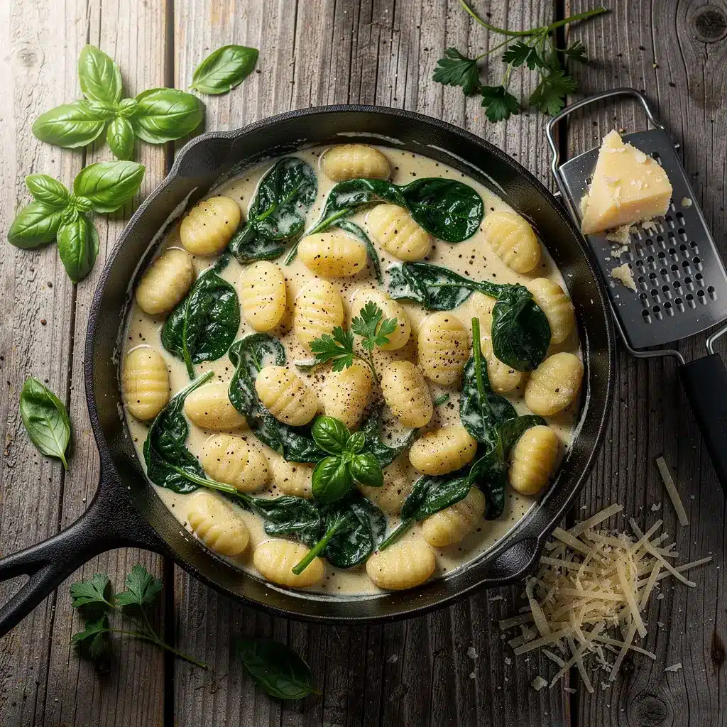 Recipe variations for Creamy Skillet Gnocchi