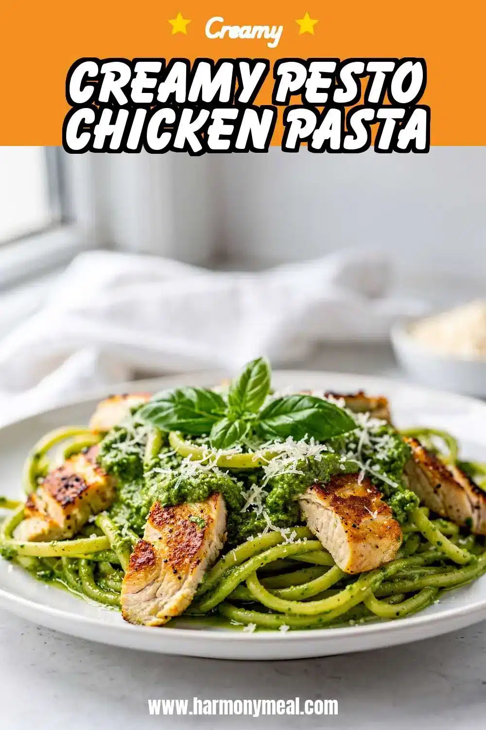 Storage and leftovers for Creamy Pesto Chicken Pasta