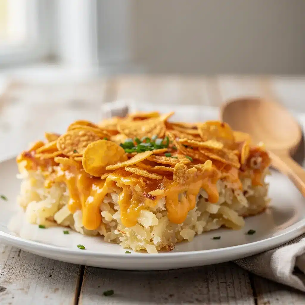 Ingredients for Easy Crockpot Hashbrown Casserole