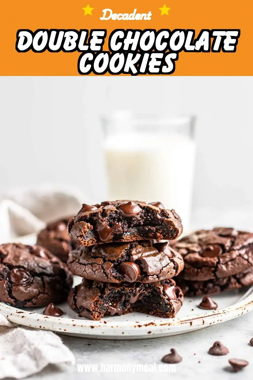 Storage and leftovers for Double Chocolate Cookies