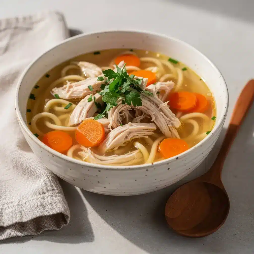 Recipe variations for Easy Cozy Chicken Noodle Soup