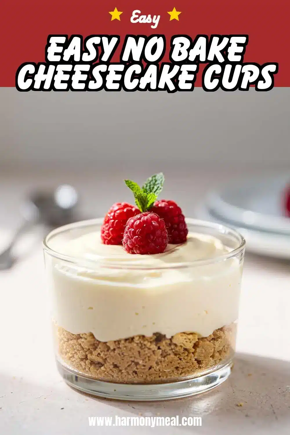 Storage and leftovers for Easy No Bake Cheesecake Cups