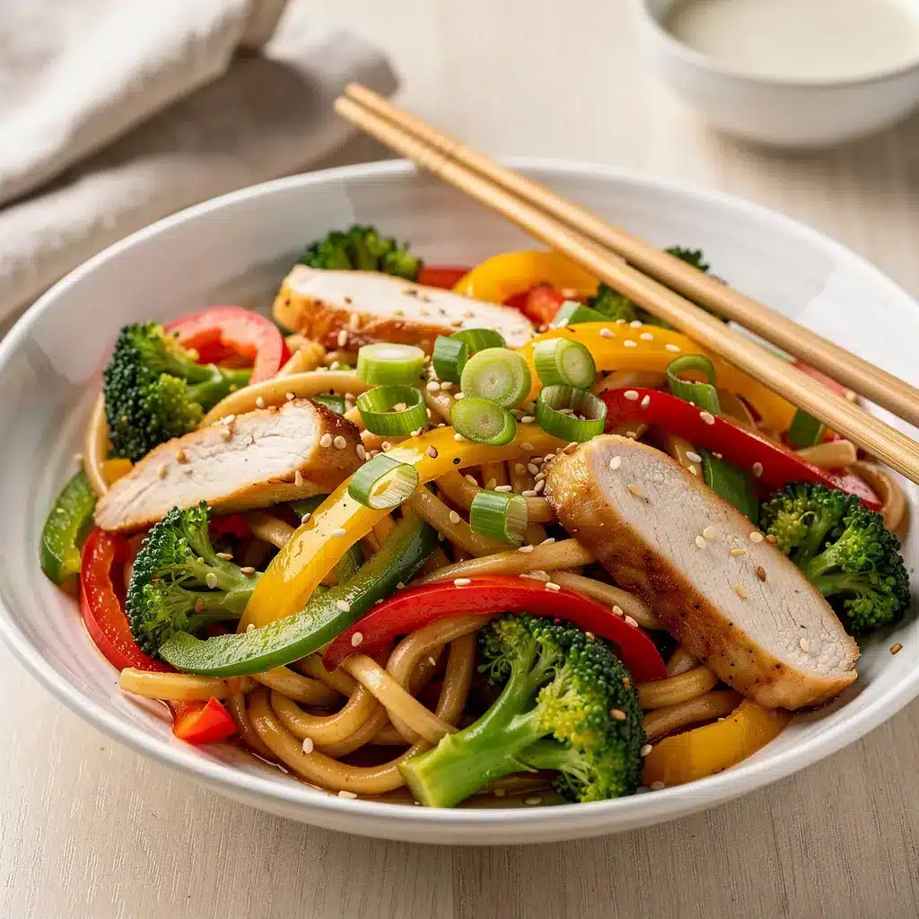 Ingredients for Easy Udon Stir Fry