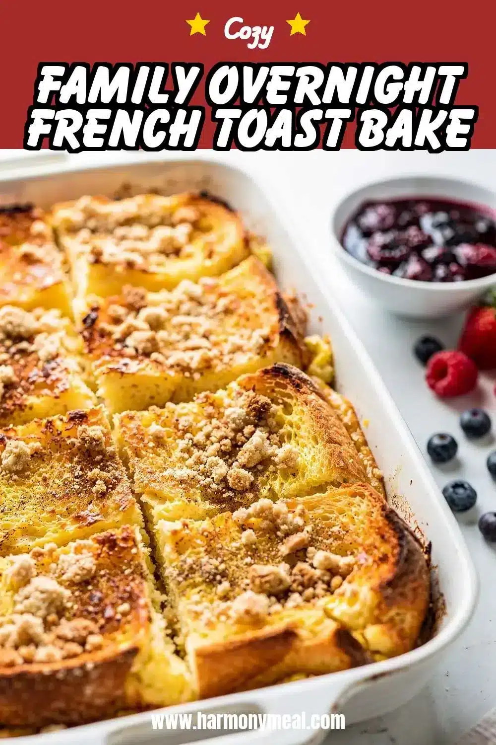 Storage and leftovers for Family Overnight French Toast Bake