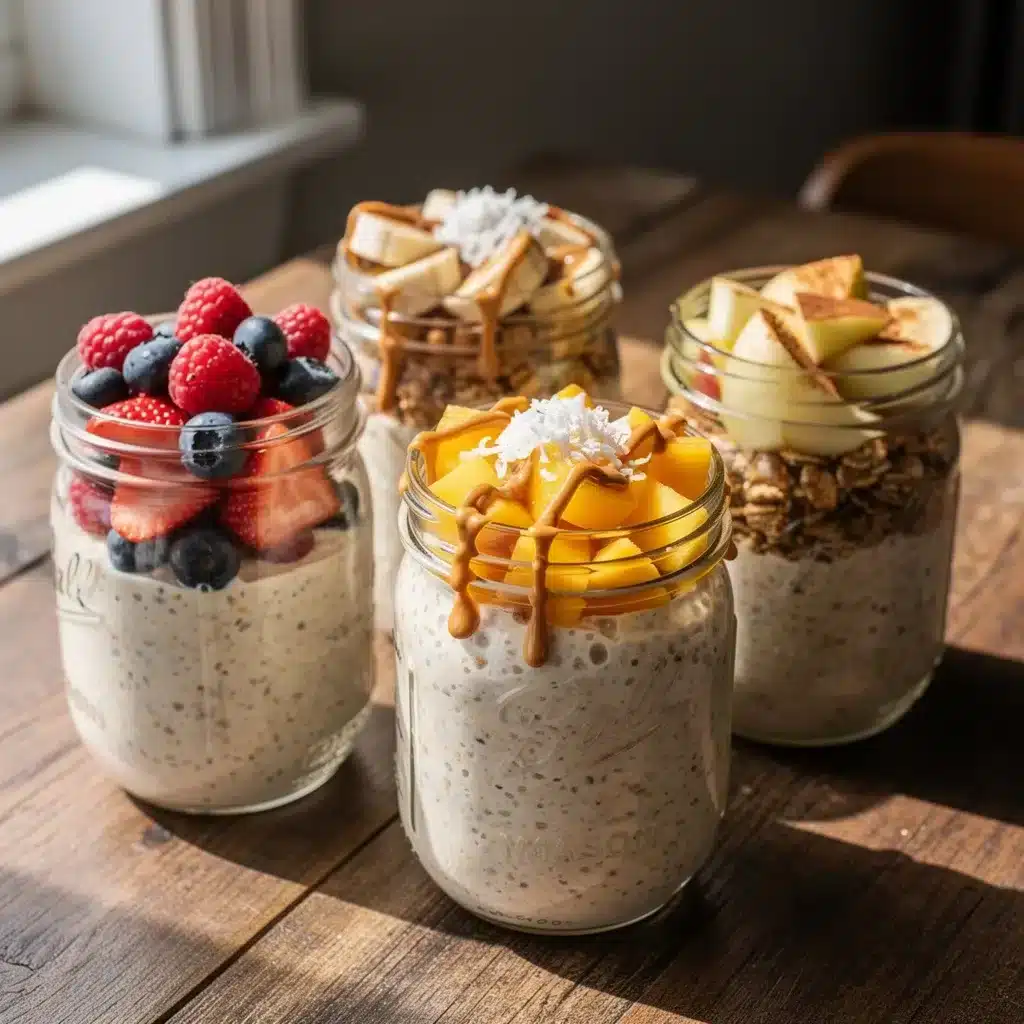 Recipe variations for Family Overnight Oats