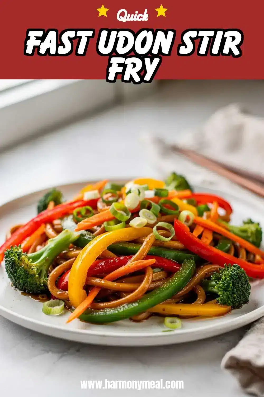 Storage and leftovers for Fast Udon Stir Fry