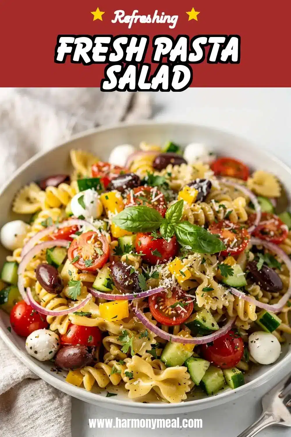 Storage and leftovers for Fresh Pasta Salad