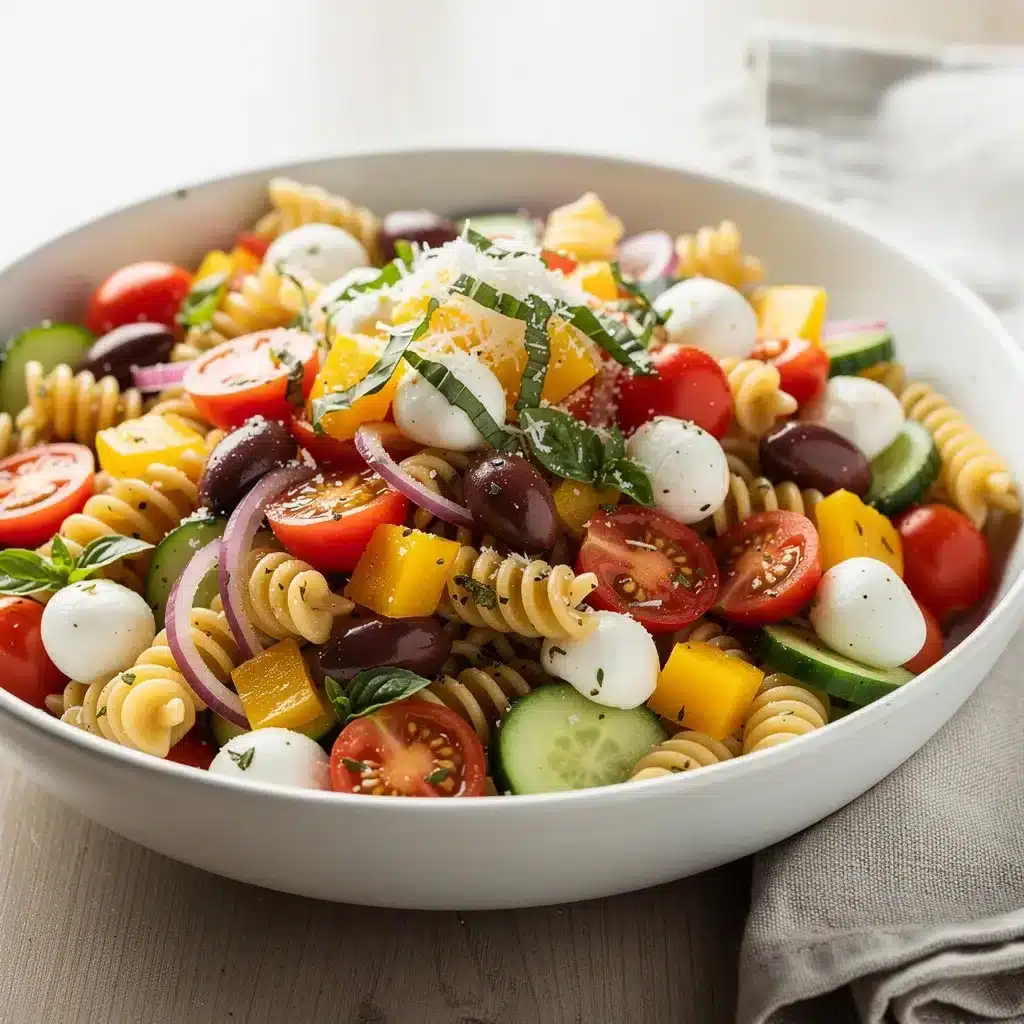 Ingredients for Fresh Pasta Salad