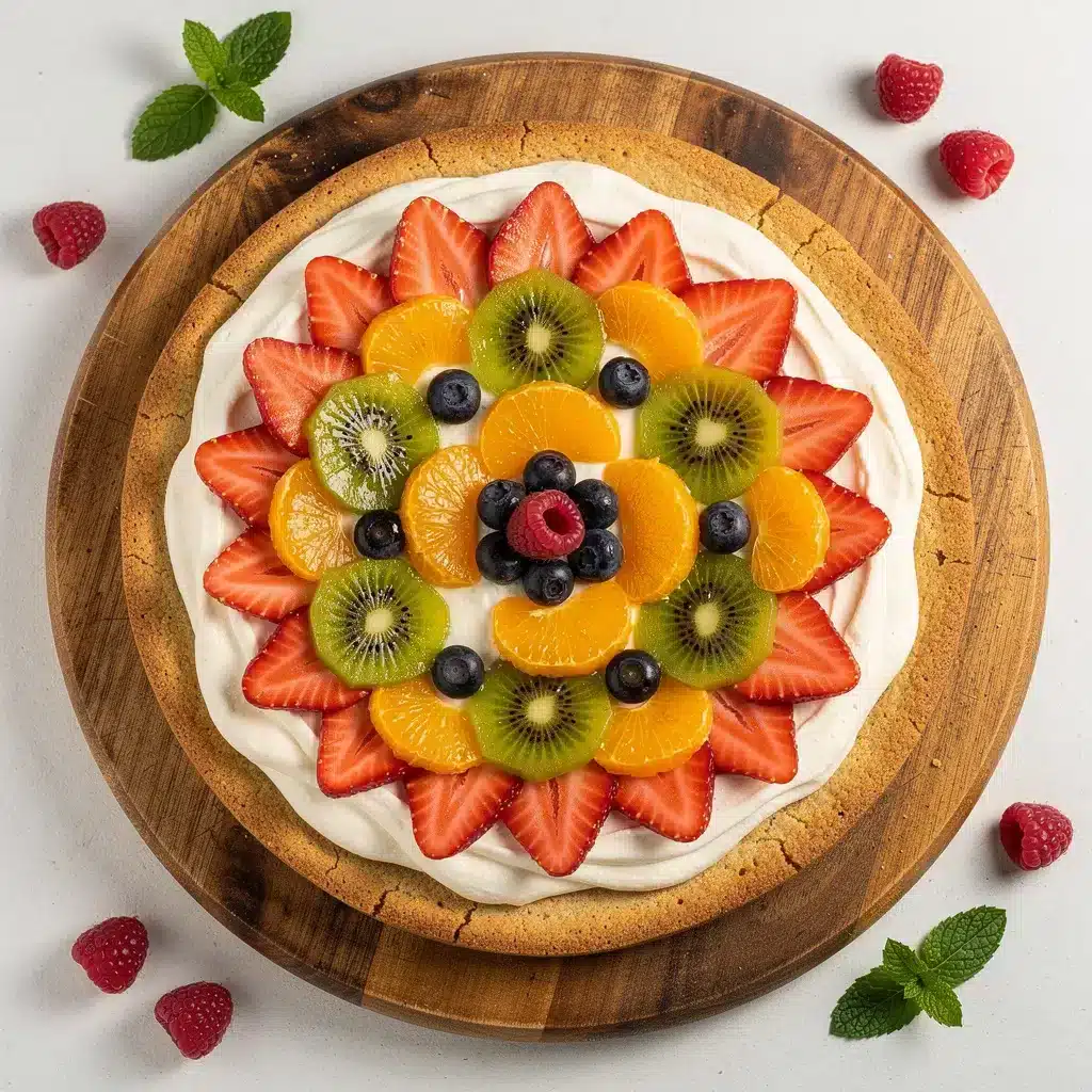 Ingredients for Sweet Fruit Pizza