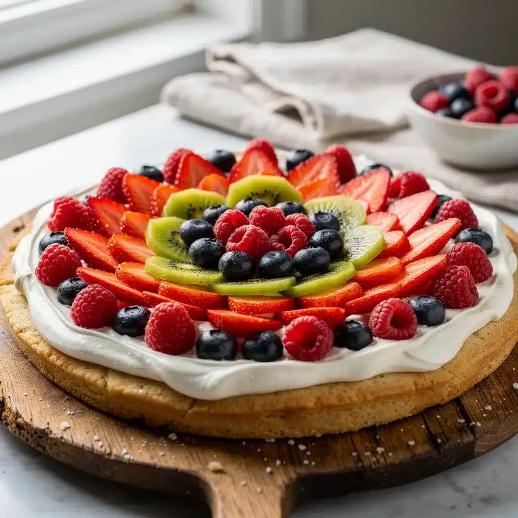Ingredients for Seasonal Fruit Pizza