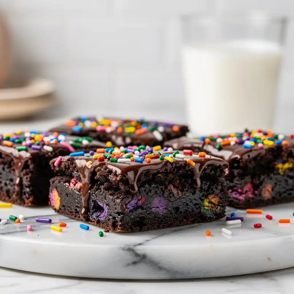 Recipe variations for Fudgy Cosmic Brownies