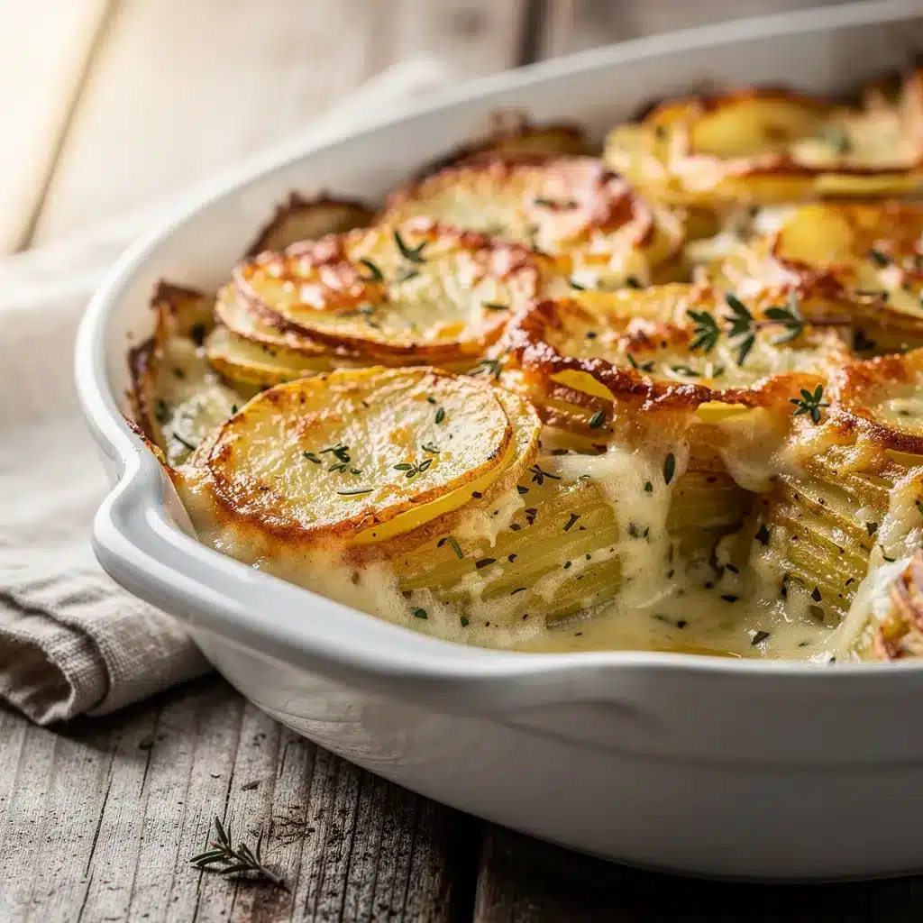 Ingredients for Sunday Scalloped Potatoes