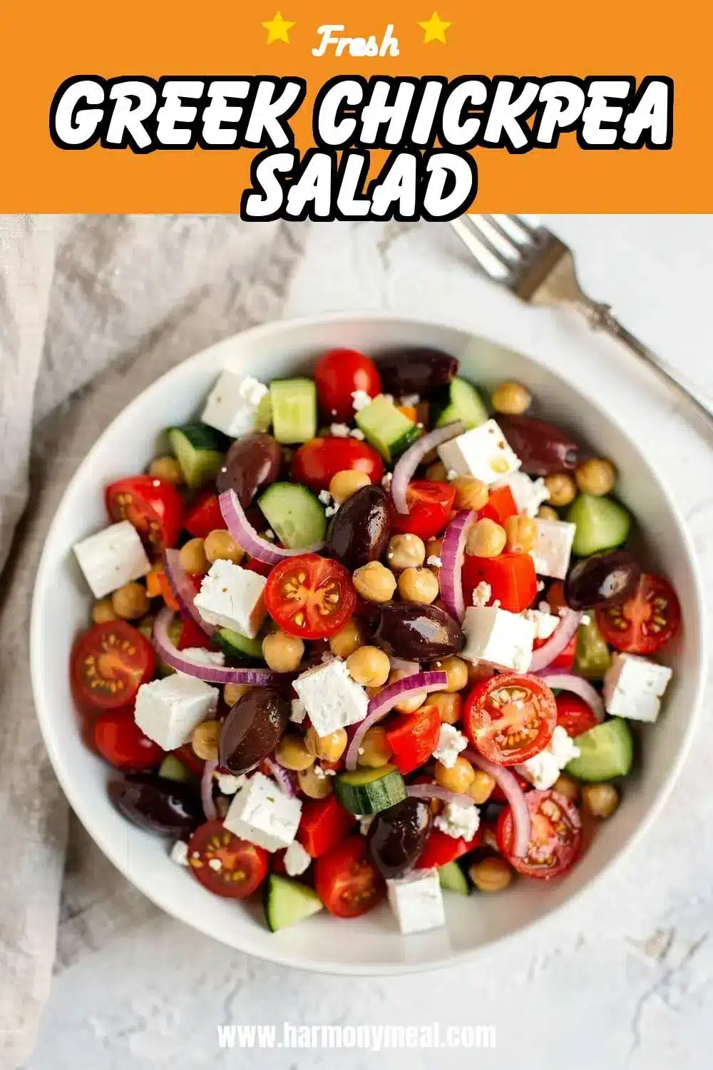 Storage and leftovers for Greek Chickpea Salad