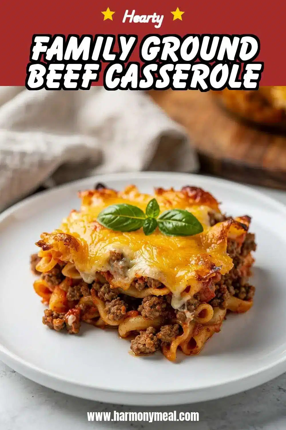 Storage and leftovers for Family Ground Beef Casserole