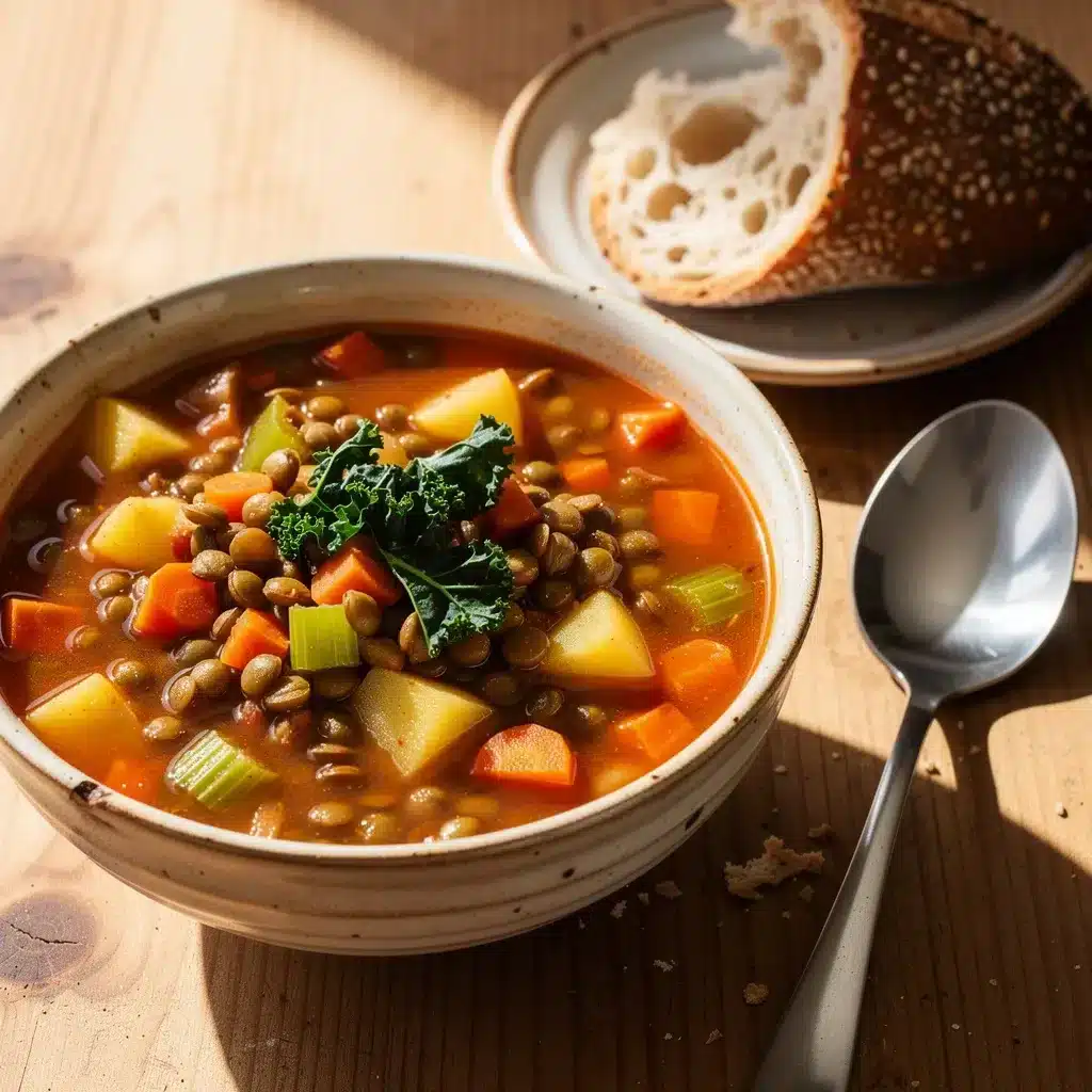 Recipe variations for Hearty Lentil Vegetable Soup