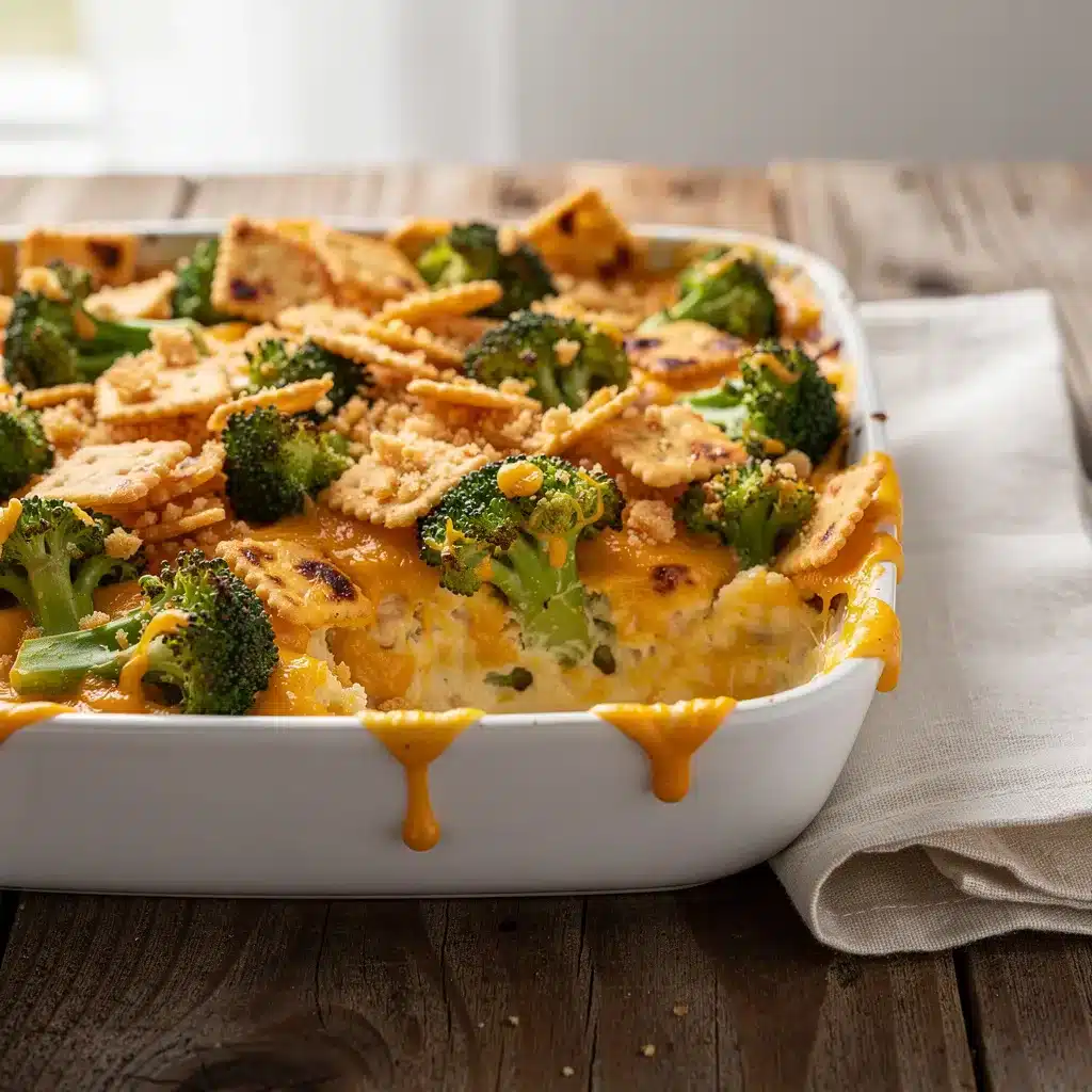 Ingredients for Holiday Cheesy Broccoli Casserole