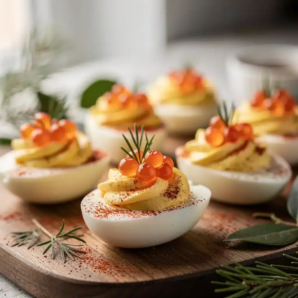 Ingredients for Holiday Deviled Eggs