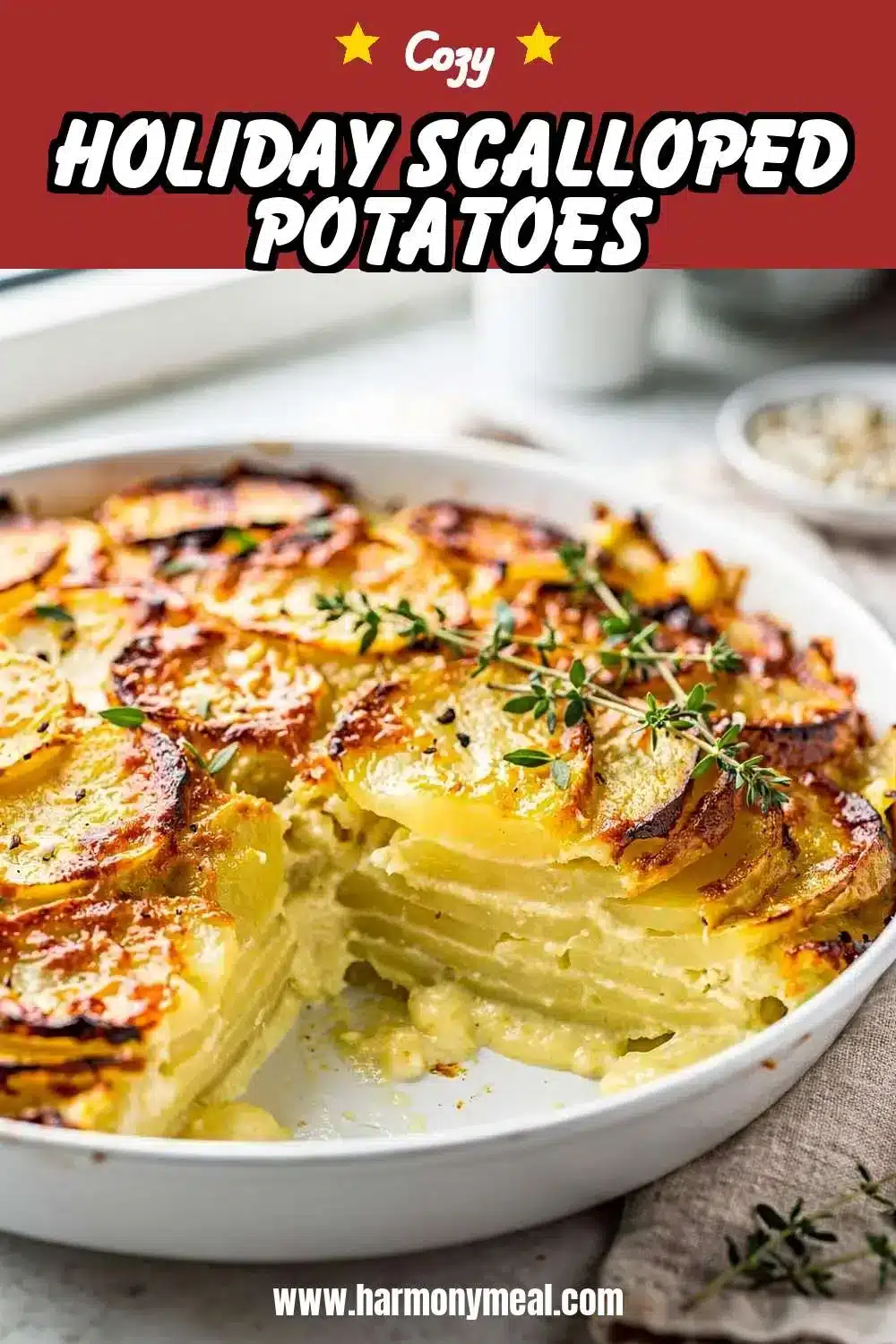 Storage and leftovers for Holiday Scalloped Potatoes