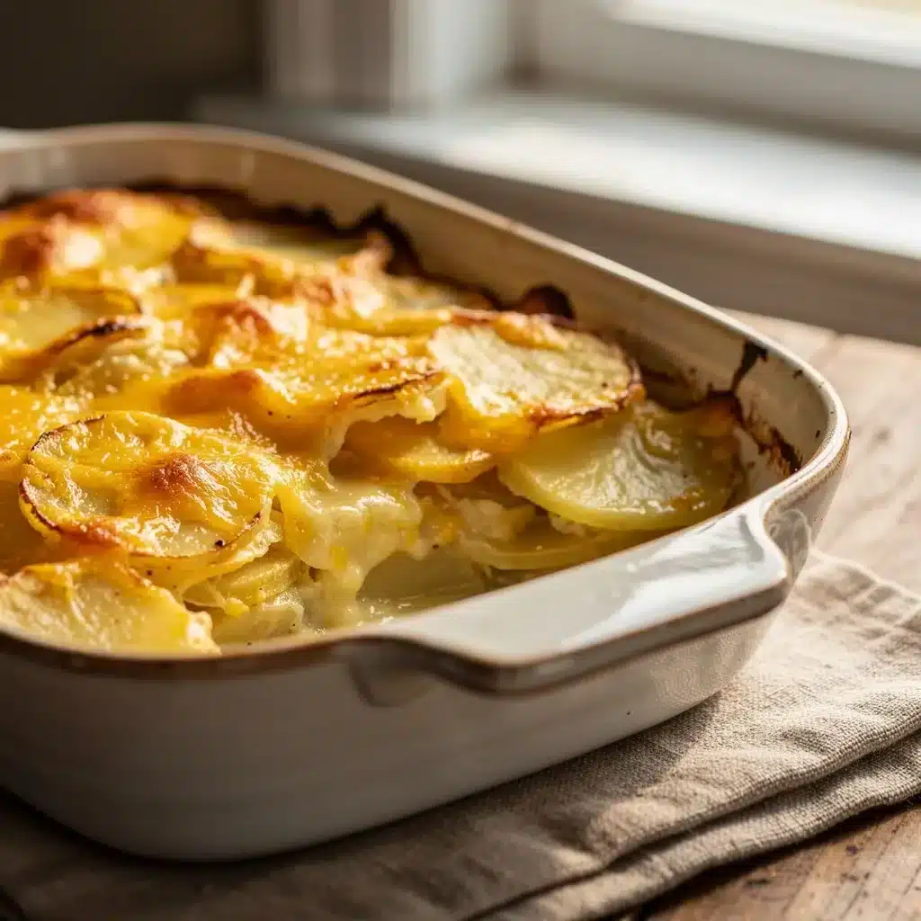 Ingredients for Homestyle Scalloped Potatoes