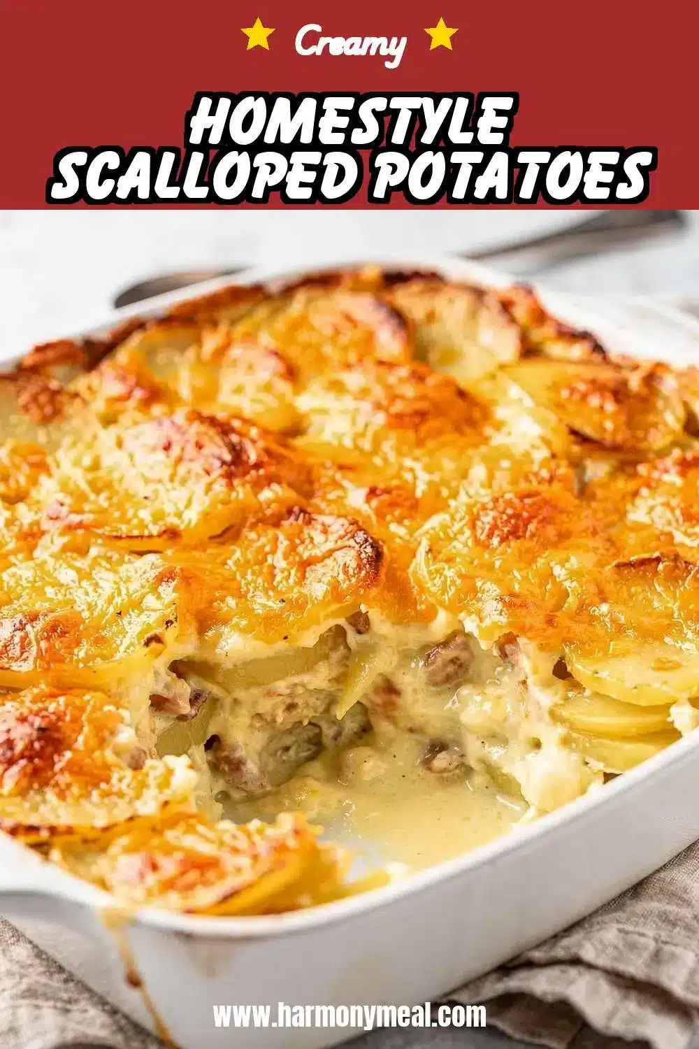 Storage and leftovers for Homestyle Scalloped Potatoes