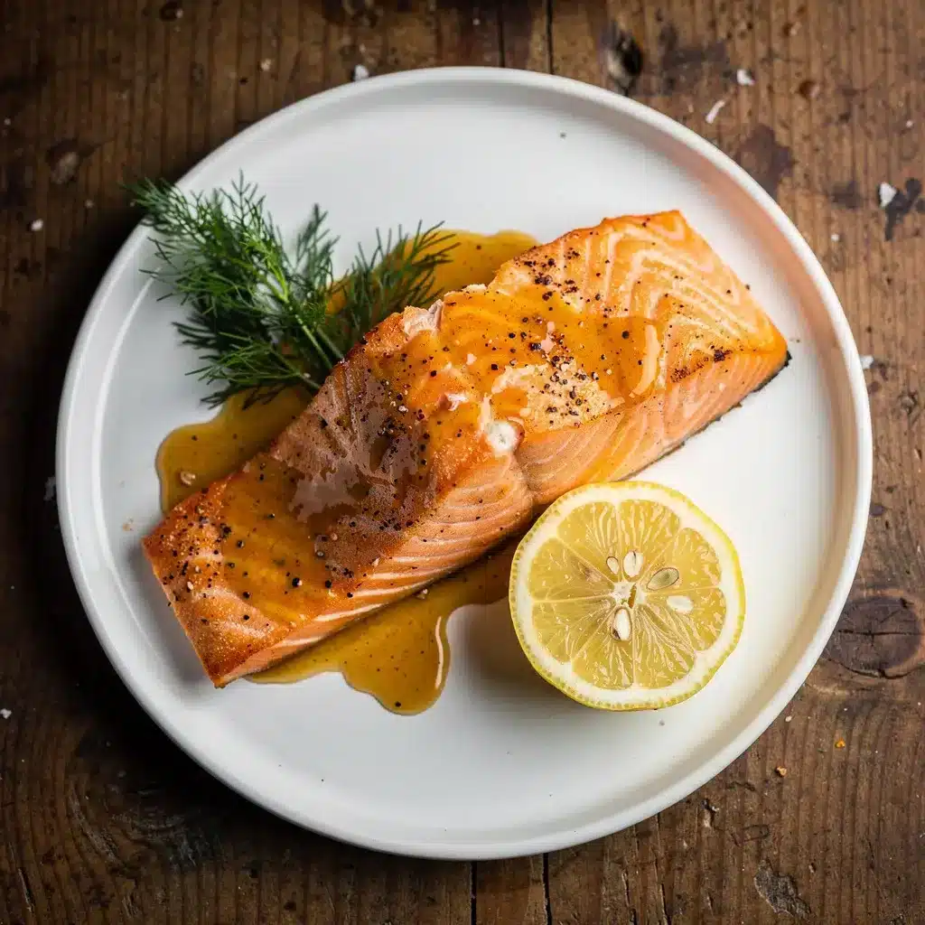 Ingredients for Honey Mustard Salmon