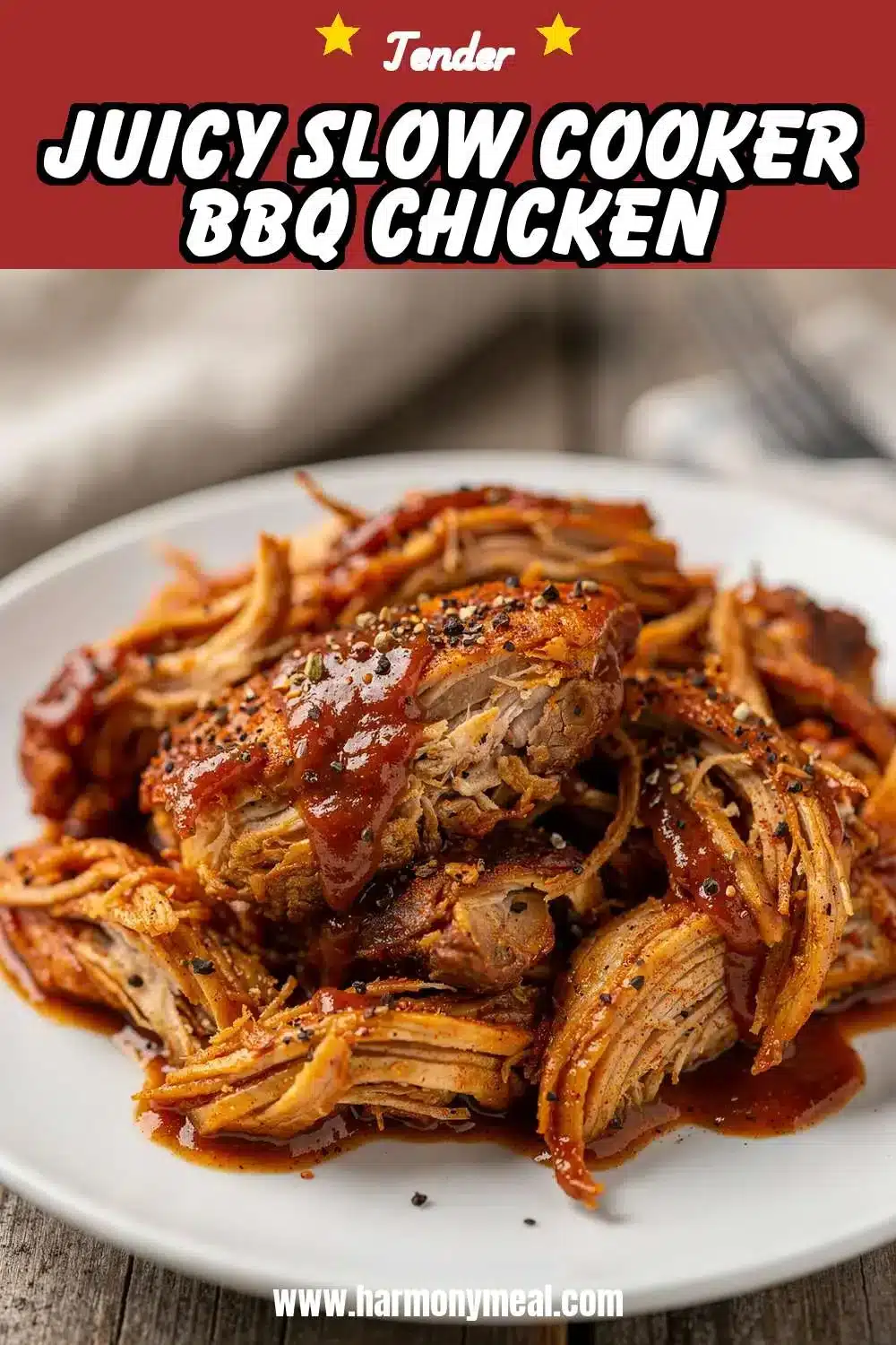 Storage and leftovers for Juicy Slow Cooker BBQ Chicken