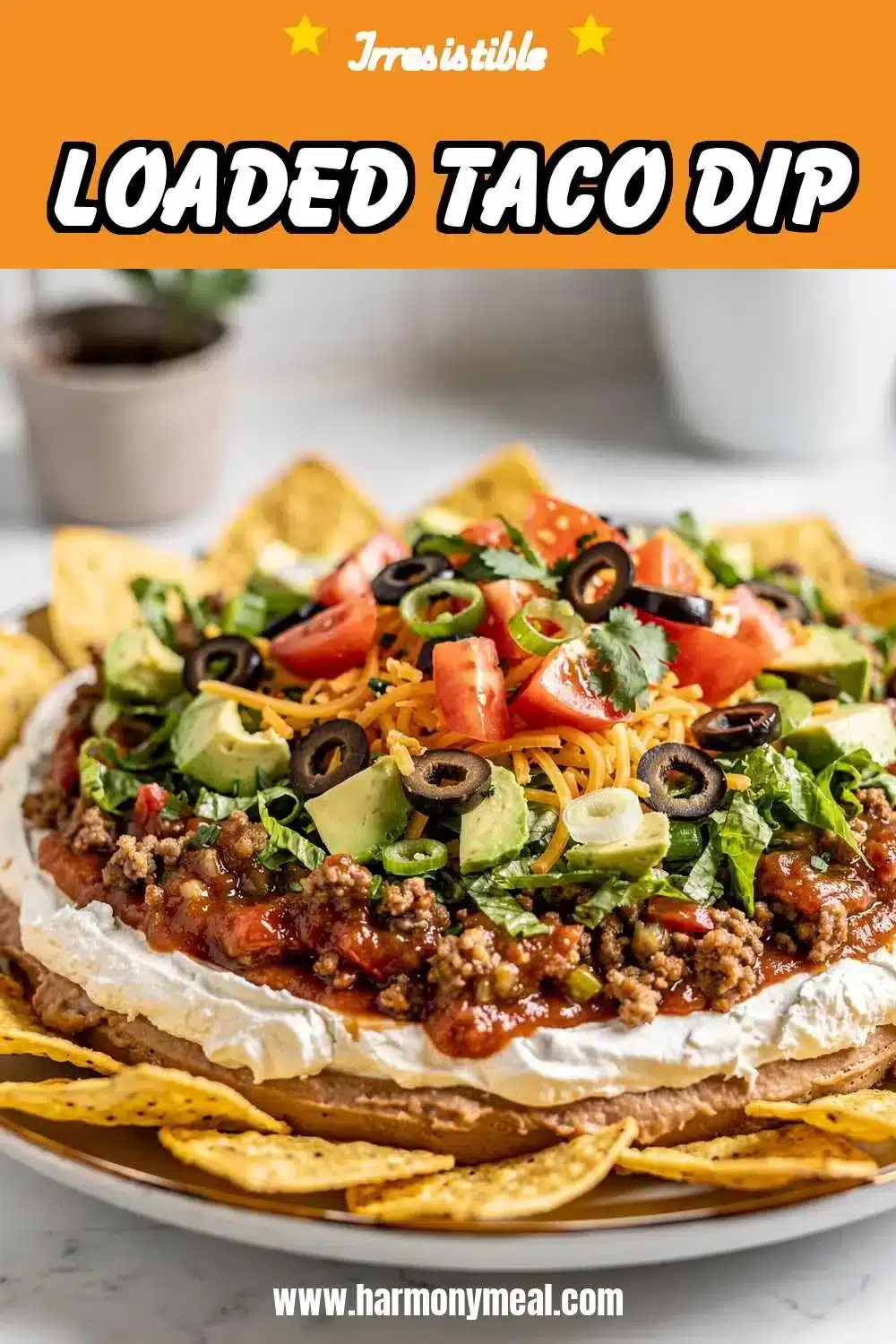 Storage and leftovers for Loaded Taco Dip