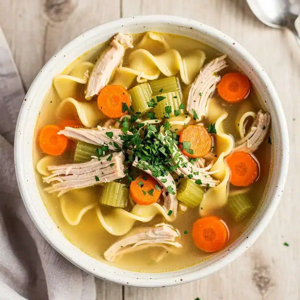 Recipe variations for Make Ahead Cozy Chicken Noodle Soup