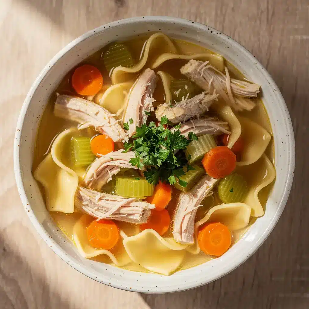 Ingredients for Make Ahead Cozy Chicken Noodle Soup