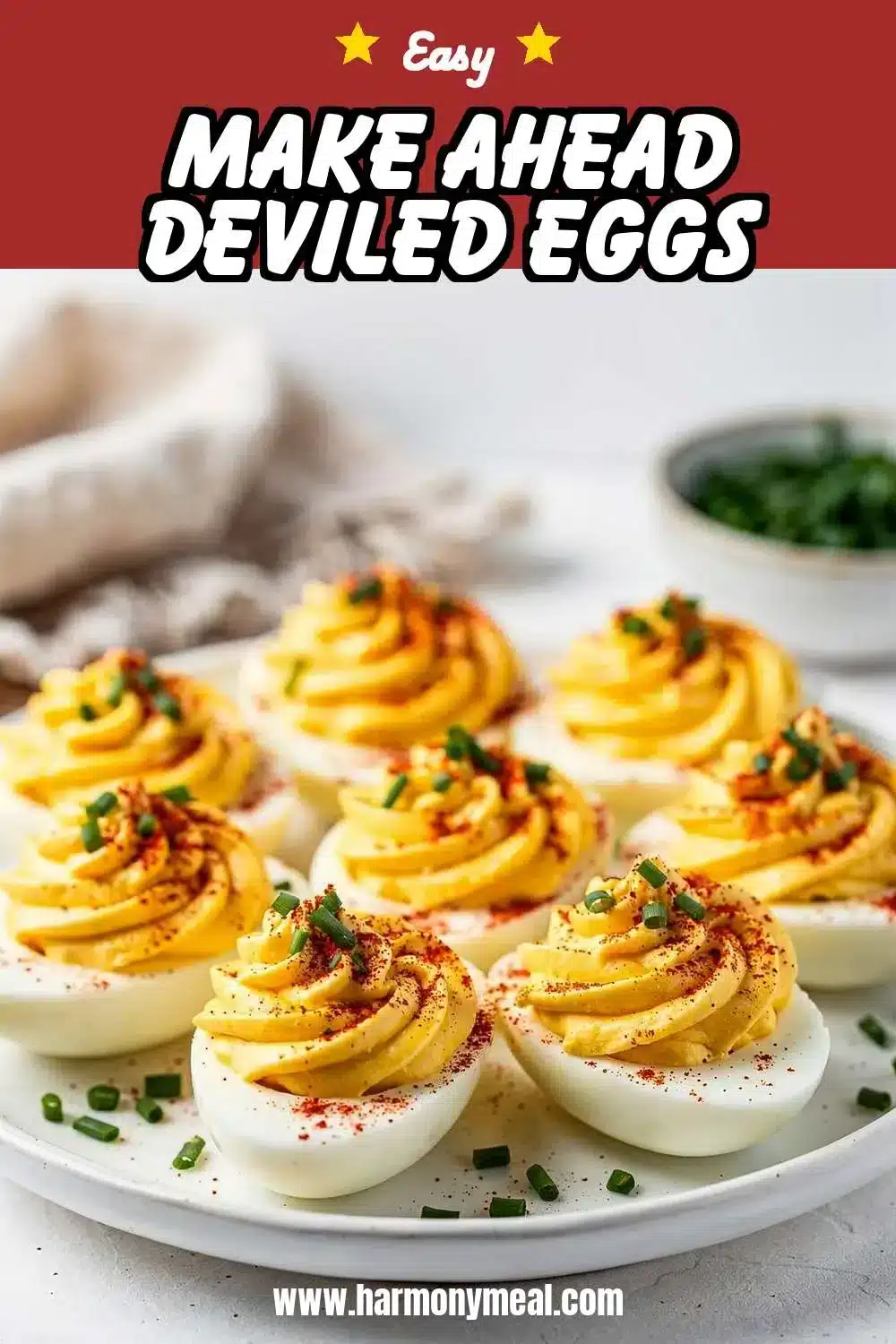 Storage and leftovers for Make Ahead Deviled Eggs