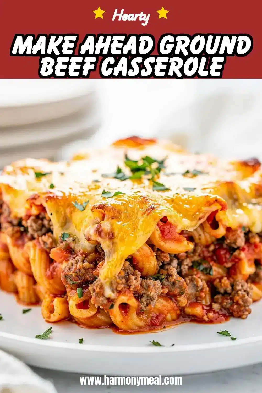 Storage and leftovers for Make Ahead Ground Beef Casserole