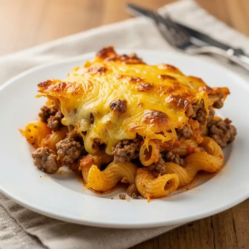Ingredients for Make Ahead Ground Beef Casserole