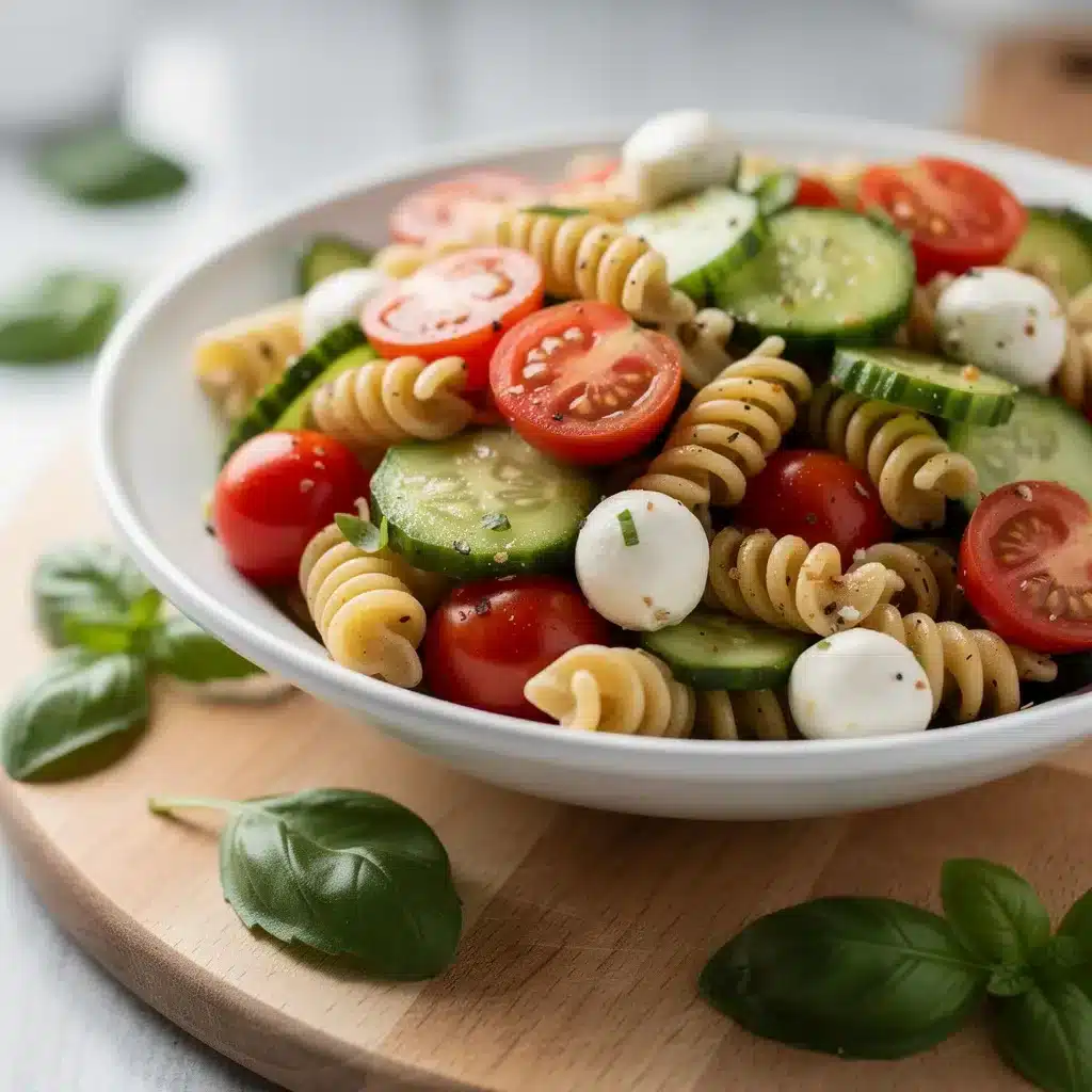 Ingredients for Make Ahead Italian Pasta Salad