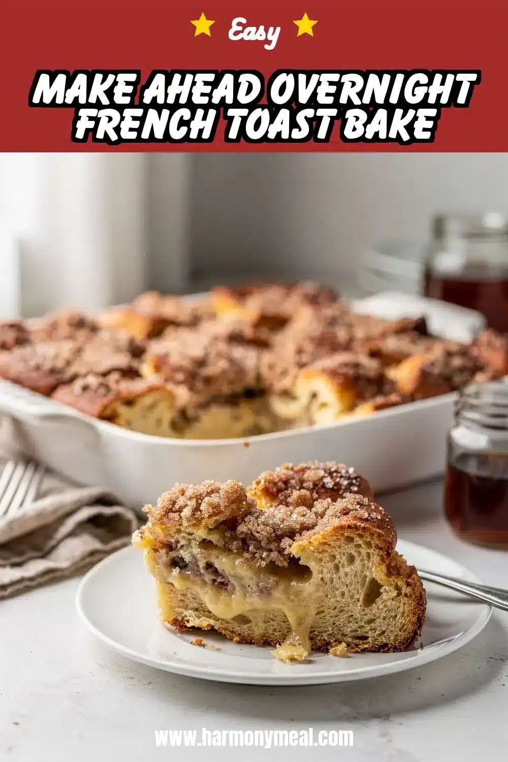 Storage and leftovers for Make Ahead Overnight French Toast Bake