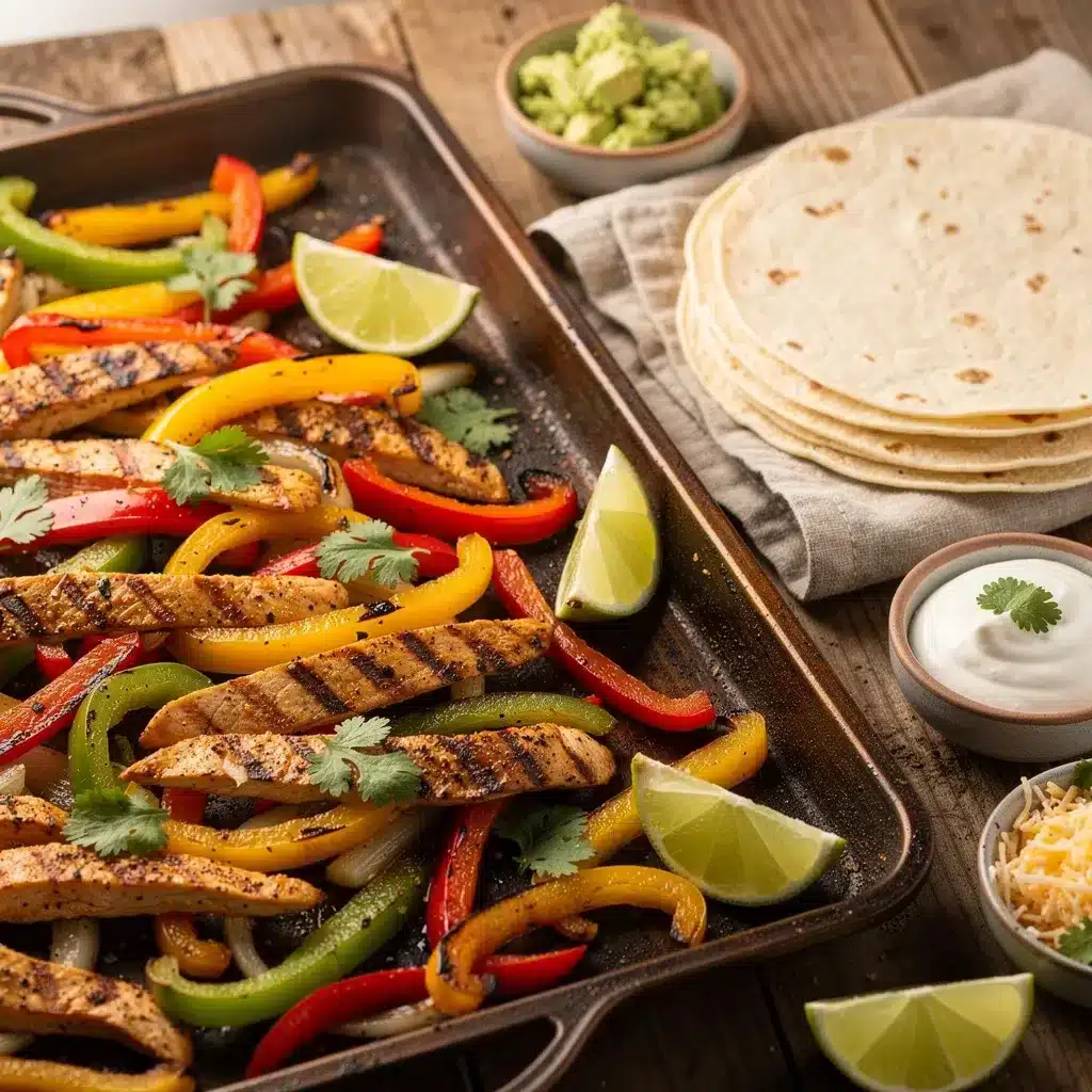 Recipe variations for Make Ahead Sheet Pan Chicken Fajitas