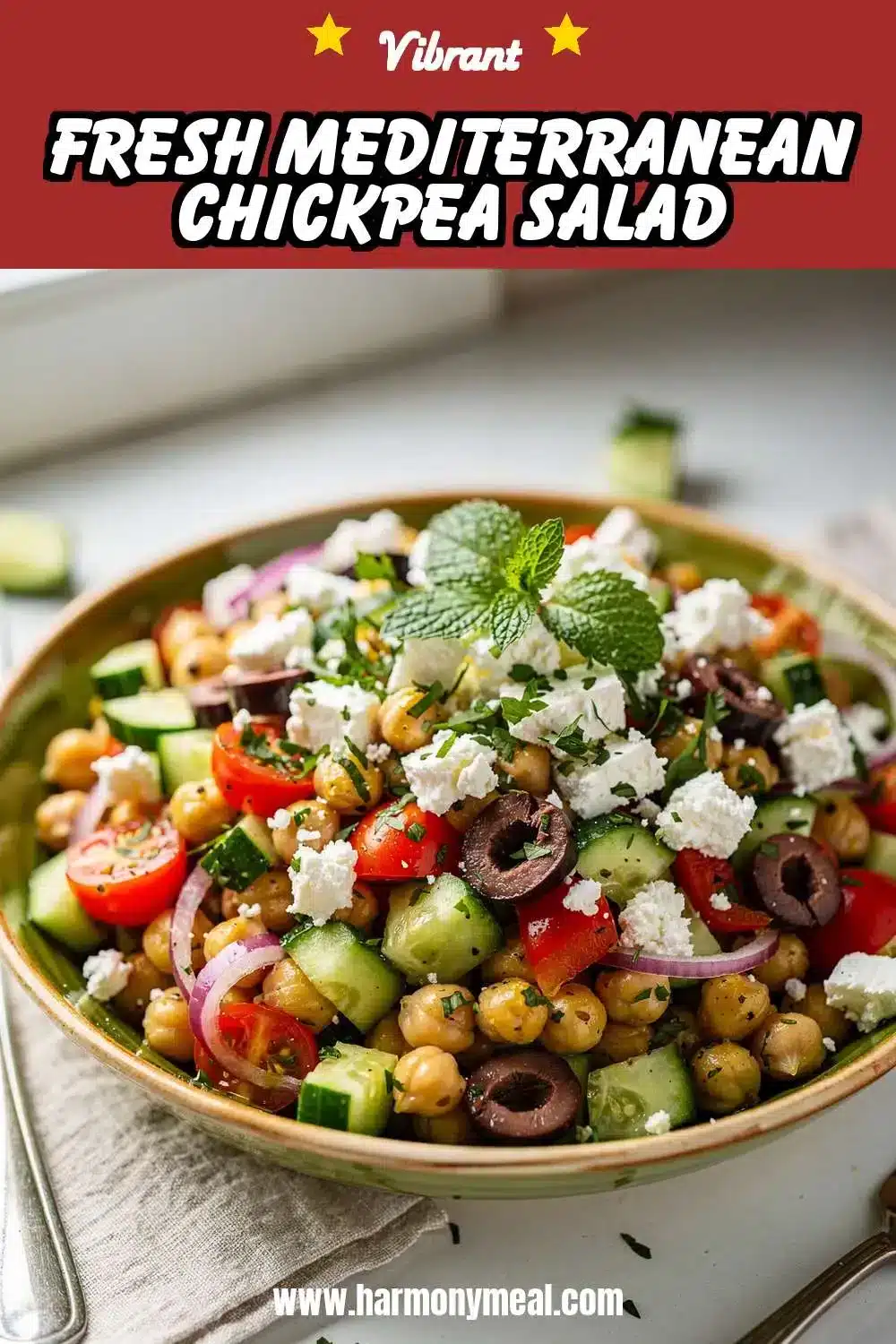 Storage and leftovers for Fresh Mediterranean Chickpea Salad