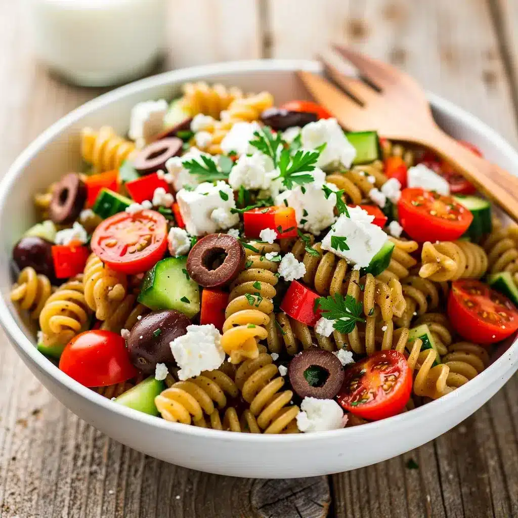 Recipe variations for Mediterranean Pasta Salad