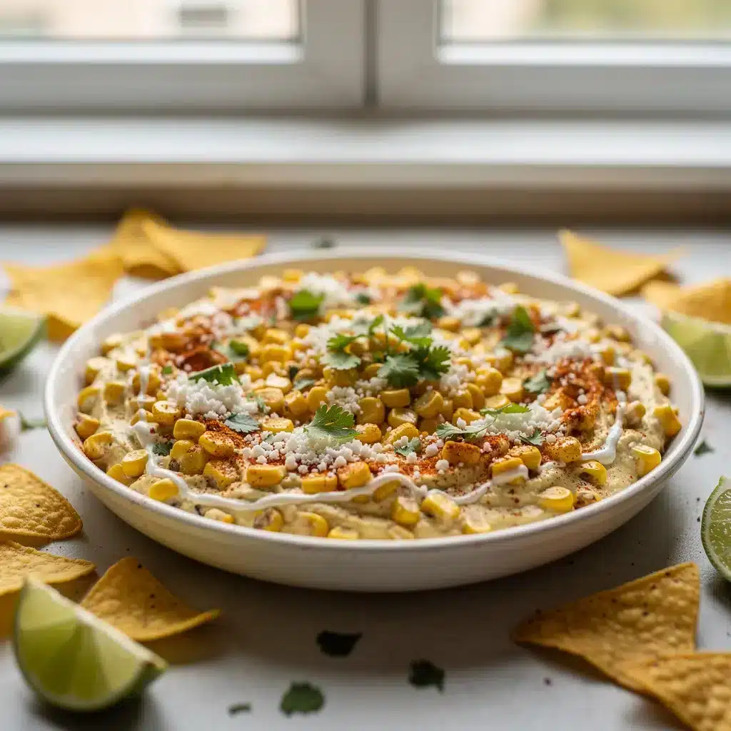 Ingredients for Shared Mexican Street Corn Dip